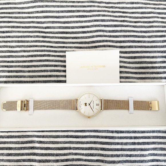 ✨ BNIB Gold Watch | JH x Larsson & Jennings - Picture 5 of 6